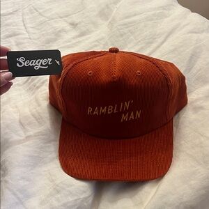 Seager Ramblin' Man Orange Hat